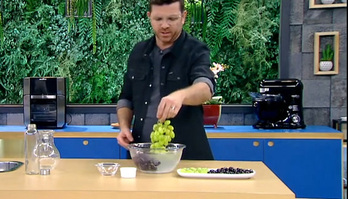 Truques de Cozinha : Veja como higienizar as uvas de forma prática (Reprodução)